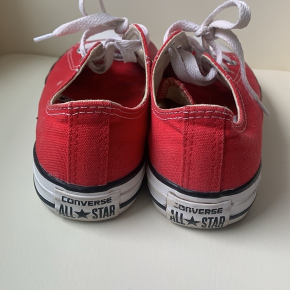 Converse All Star Red Low Top - Picture 3 of 7